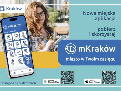 Miasto w Twoim zasięgu – pobierz aplikację mKraków