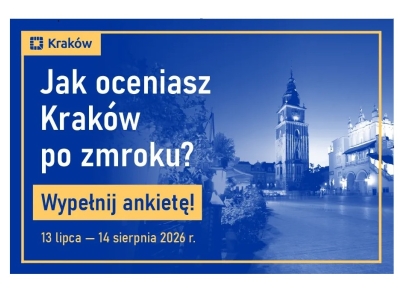 Wielkie badanie Krakowa po zmroku – weź udział w ankiecie 