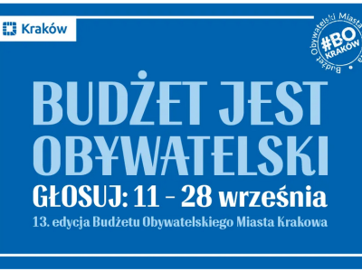 Budżet obywatelski – Kraków w rękach mieszkańców 
